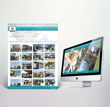 Screenshot do Website Vanucci Arquitetura desenvolvido pela Eight Bit Studios