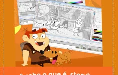 Esboço de storyboard e ilustrações para audiovisual