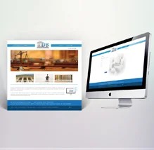 Screenshot do Website IJB Advocacia desenvolvido pela Eight Bit Studios